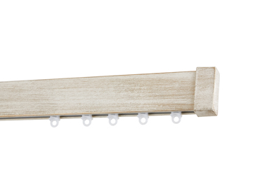 Anartisi Σιδηρόδρομος Κουρτίνας Αλουμινίου 1.00m Ideal Light Μονός MY 14